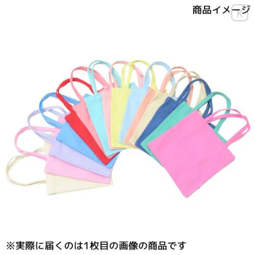 Japan The Powerpuff Girls Embroidered Mini Tote Bag - Bubbles Blue - 5