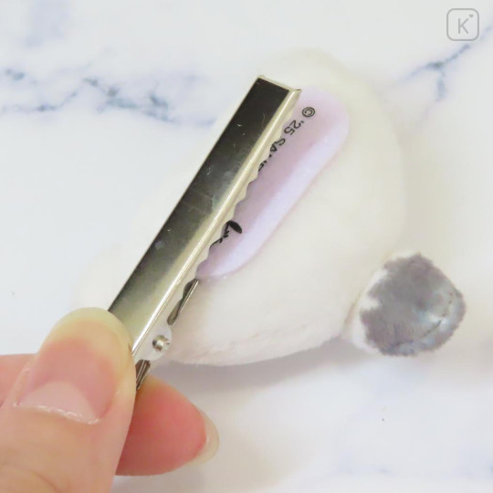 Japan Sanrio Mascot Hair Clip - Pochacco : Butt - 2