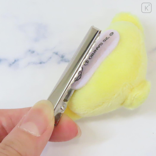 Japan Sanrio Mascot Hair Clip - Pompompurin : Butt - 2