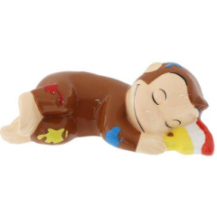 Japan Curious George Piggy Bank - Sleeping
