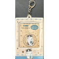Japan Mofusand Photo Holder Card Case Keychain - Horoscope Beige - 1