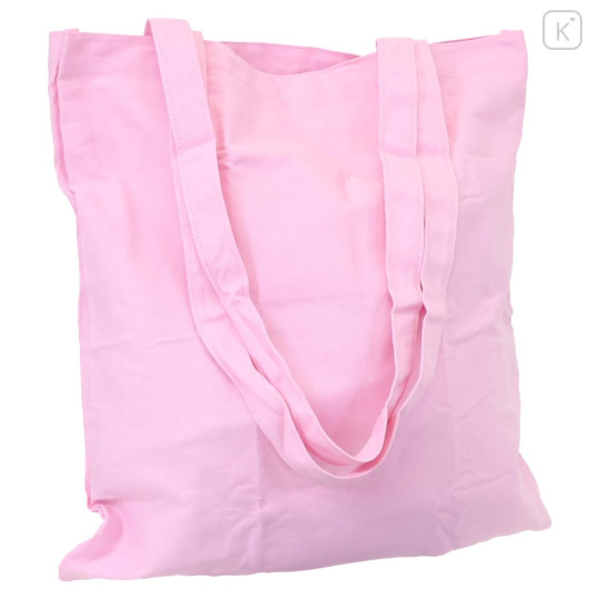 Japan Sanrio Tote Bag With Pouch Carabiner - My Melody : Heart-pounding Memories Heisei Retro - 2