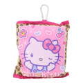 Japan Sanrio Tote Bag With Pouch Carabiner - Hello Kitty : Heart-pounding Memories Heisei Retro - 4