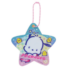 Japan Sanrio Slide Mirror - Pochacco : Heart-pounding Memories Heisei Retro Sparkly