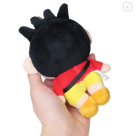 Japan Crayon Shinchan × Sanrio Mascot Holder - Shinnosuke Nohara & Badtz-maru - 2