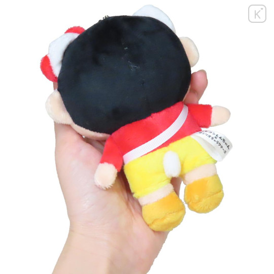 Japan Crayon Shinchan × Sanrio Mascot Holder - Shinnosuke Nohara & Hello Kitty - 2