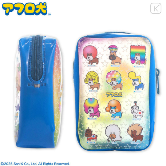 Japan San-X Clear Mini Pouch - Afro Ken : Star - 2