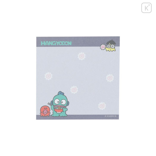 Japan Sanrio Square Memo - Hangyodon : Vintage Retro - 3