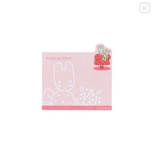 Japan Sanrio Sticky Notes - Marron Cream : Vintage Retro - 4