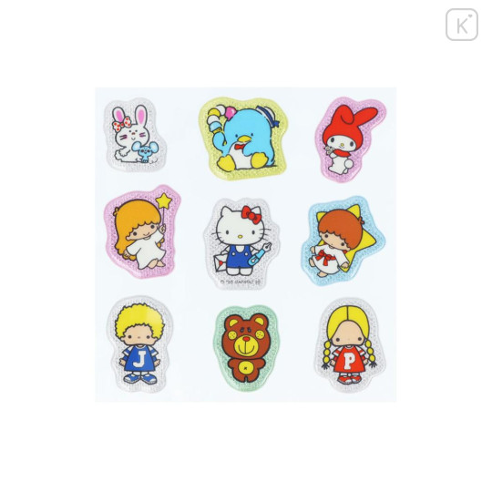Japan Sanrio Glitter Hologram Sticker Set - Characters New Life Collection - 3