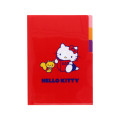 Japan Sanrio 3 Pockets A5 Index File - Hello Kitty : Vintage Retro - 1