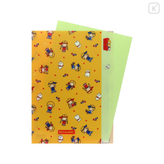 Japan Sanrio 5 Pockets A4 Index Holder - Patty & Jimmy : Vintage Retro - 3