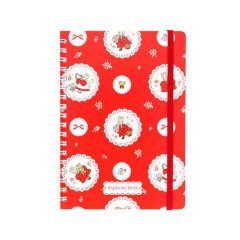 Japan Sanrio B6 Ring Notebook - Marron Cream : Vintage Retro