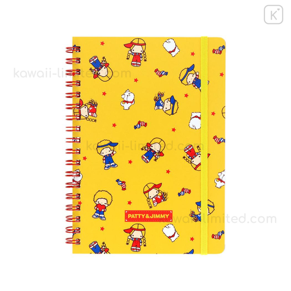 Japan Sanrio B6 Ring Notebook - Patty & Jimmy : Vintage Retro