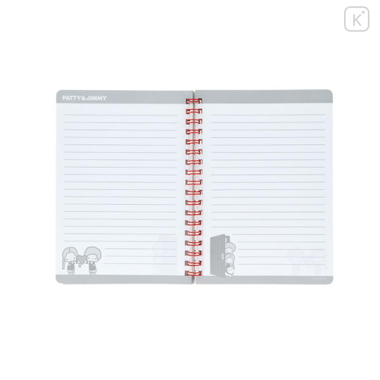 Japan Sanrio B6 Ring Notebook - Patty & Jimmy : Vintage Retro - 3