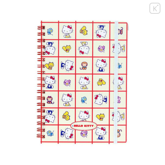 Japan Sanrio B6 Ring Notebook - Hello Kitty : Vintage Retro - 1