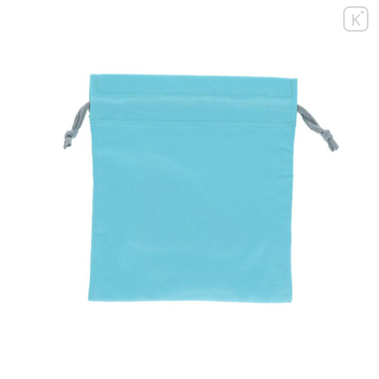 Japan Sanrio Embroidered Drawstring Bag - Hangyodon : Vintage Retro - 2