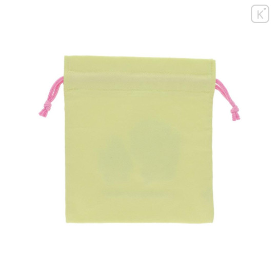 Japan Sanrio Embroidered Drawstring Bag - Corocorokuririn : Vintage Retro - 2