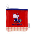 Japan Sanrio Flat Mini Pouch - Hello Kitty : Vintage Retro - 1