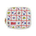 Japan Sanrio Square Cosmetic Pouch - Hello Kitty : Vintage Retro - 1