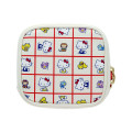 Japan Sanrio Square Cosmetic Pouch - Hello Kitty : Vintage Retro - 2