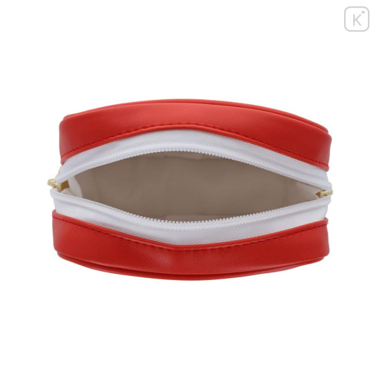 Japan Sanrio Square Cosmetic Pouch - Marron Cream : Vintage Retro - 3