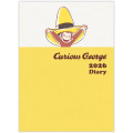 Japan Curious George A5 Planner Monthly Schedule Book - 2026 - 1