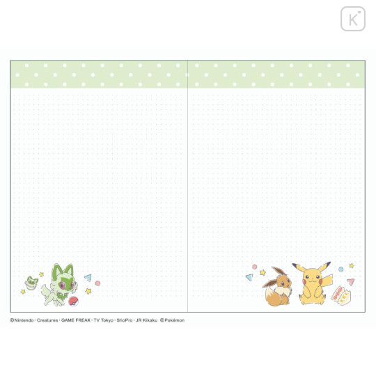 Japan Pokemon B6 Planner Monthly Schedule Book - Pikachu : Sandwich 2026 - 3
