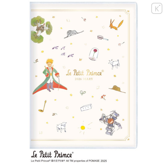 Japan The Little Prince B6 Planner Monthly Schedule Book - Day Light 2026 - 1