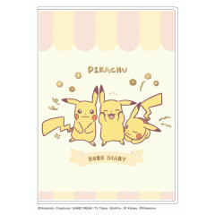 Japan Pokemon A6 Planner Monthly Schedule Book - Pikachu : Happy 2026