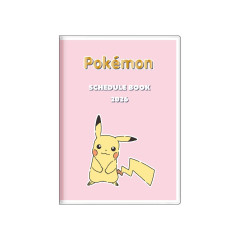 Japan Pokemon B6 Planner Monthly Schedule Book - Pikachu : Pink 2026