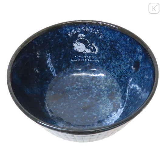 Japan Doraemon Porcelain Tea Bowl - Doraemon : Navy - 2