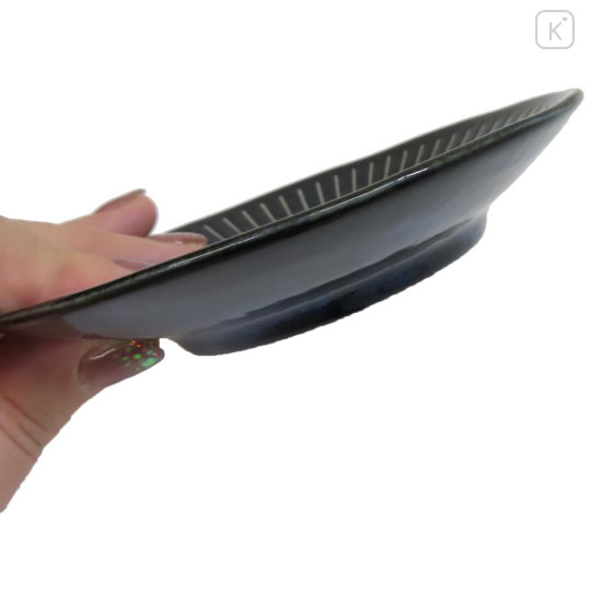 Japan Doraemon Porcelain Small Plate - Doraemon : Navy - 3