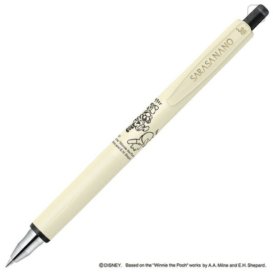 Japan Disney Sarasa Nano Gel Pen - Pooh & Tigger - 1