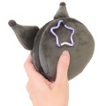 Japan Sanrio Mascot Mini Pouch with Carabiner - Kuromi : Smile - 2