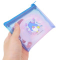 Japan Sanrio Clear Flat Mini Pouch - Tuxedosam : Heart-pounding Memories Heisei Retro - 2