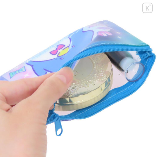 Japan Sanrio Clear Flat Mini Pouch - Tuxedosam : Heart-pounding Memories Heisei Retro - 3