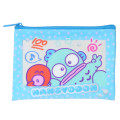 Japan Sanrio Clear Flat Mini Pouch - Hangyodon : Heart-pounding Memories Heisei Retro - 1