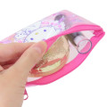 Japan Sanrio Clear Flat Mini Pouch - Charmmy Kitty : Heart-pounding Memories Heisei Retro - 3