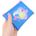 Japan Sanrio Clear Flat Mini Pouch - Usahana : Heart-pounding Memories Heisei Retro - 2
