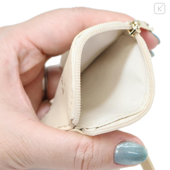 Japan Pokemon Die-cut Mini Pouch with Bag Charm - Pikachu : Pokepeace - 3