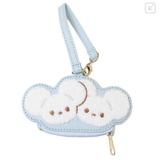 Japan Pokemon Die-cut Mini Pouch with Bag Charm - Tandemaus : Pokepeace - 1