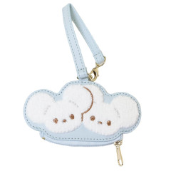 Japan Pokemon Die-cut Mini Pouch with Bag Charm - Tandemaus : Pokepeace