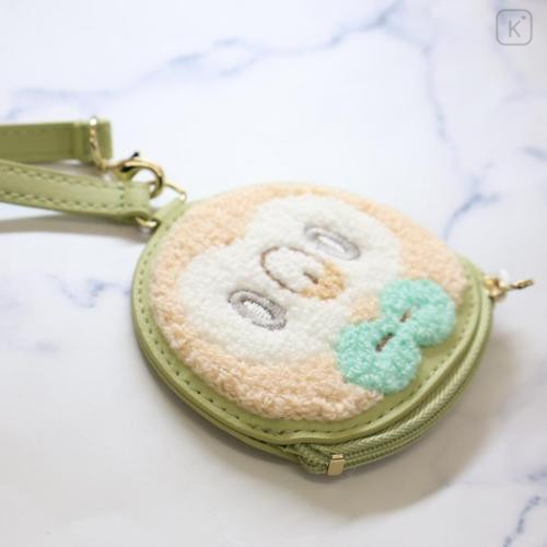 小物 Poke Japan Pokemon Die-cut Mini Pouch with Bag Charm - Rowlet