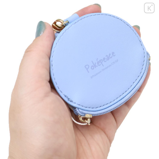 Japan Pokemon Die-cut Mini Pouch with Bag Charm - Piplup : Pokepeace - 2
