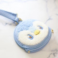 Japan Pokemon Die-cut Mini Pouch with Bag Charm - Piplup : Pokepeace - 4