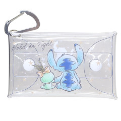 Japan Disney Clear Multi Case (S) - Scrump & Stitch