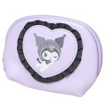 Japan Sanrio Pouch & Tissue Case - Kuromi : 20th Anniversary Frill - 1