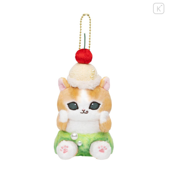 Japan Mofusand Mascot Holder - Mofusand Diner Cream Soda Cat - 1