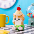 Japan Mofusand Mascot Holder - Mofusand Diner Cream Soda Cat - 2